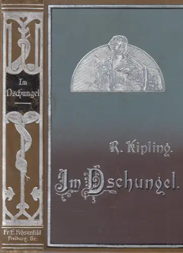 Buch: Im Dschungel, Kipling, Rudyard, 1898, Friedrich Ernst Fehsenfeld