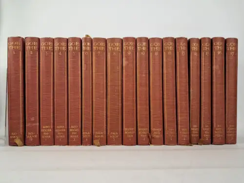 Buch: Johann Wolfgang von Goethe - Sämtliche Werke in 17 Bänden, Insel Verlag