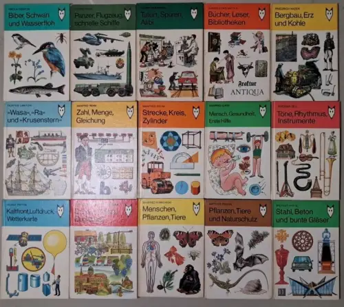 15 Bücher Mein kleines Lexikon, Der Kinderbuchverlag, Paket, Konvolut, Bundle