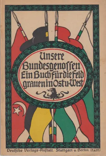 Buch: Unsere Bundesgenossen, Sattler, J. , 1917, Deutsche Verlags-Anstalt