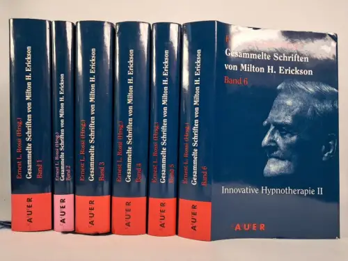Buch: Gesammelte Schriften von Milton H. Erickson 1-6, Ernest L. Rossi, Auer