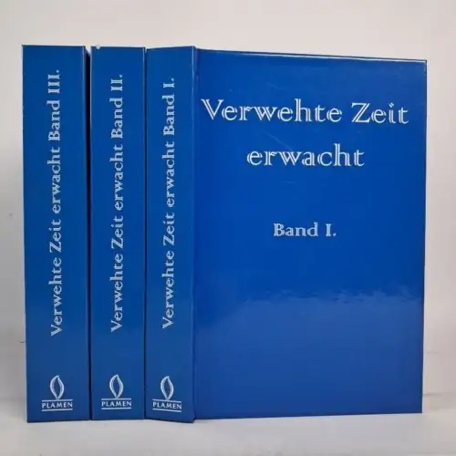 Buch: Verwehte Zeit erwacht Band 1-3, Palmen Verlag, 3 Bände, sehr guter Zustand