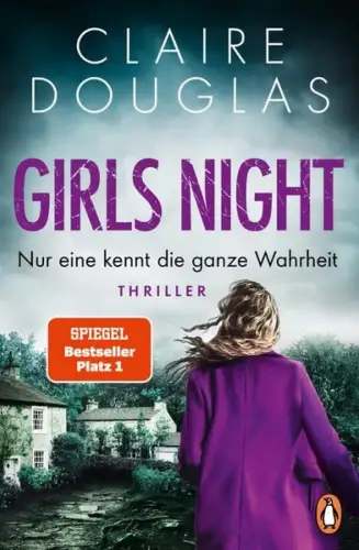 Buch: Girls night, Douglas, Claire, 2024, Penguin Verlag, Thriller, sehr gut