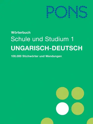 Buch: PONS Ungarisch-Deutsch 1, 2005, Ernst Klett, Wörterbuch, Schule & Studium