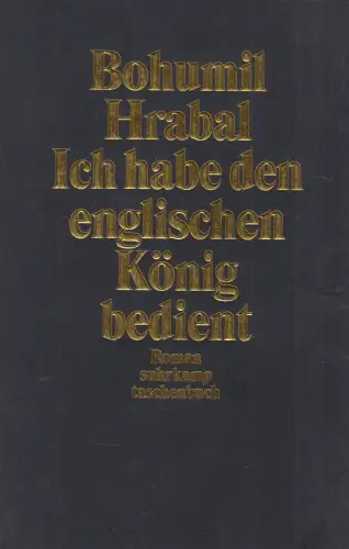 Buch: Ich habe den englischen König bedient, Hrabal, Bohumil, 1998, Suhrkamp