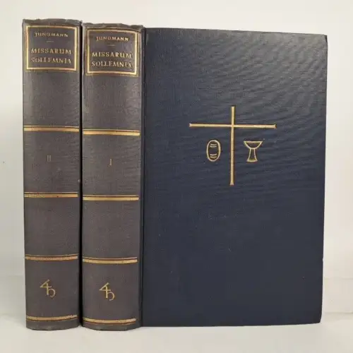 Buch: Missarum Sollemnia, J. A. Jungmann, 1952, Herder Verlag, Römische Messe