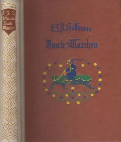 Buch: Bunte Märchen, E. T. A. Hoffmann, 1926, Edda-Verlag, Die Blaue Blume 8
