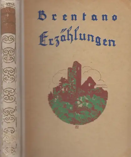 Buch: Erzählungen, Clemens Brentano, 1927, Edda-Verlag, Die Blaue Blume Band 18
