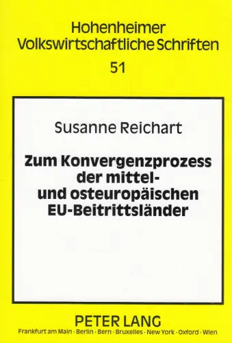 Buch: Zum Konvergenzprozess der mittel- und osteuropäischen EU-Beitrittsländer