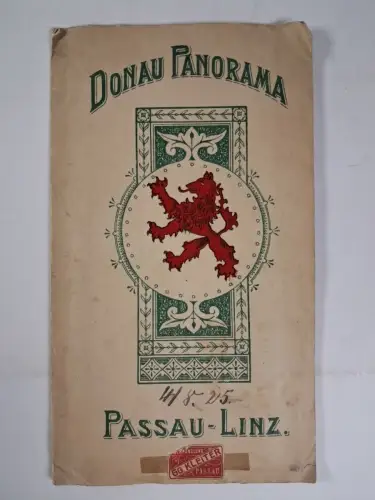 Faltkarte: Donau Panorama Passau - Linz, gebraucht, gut