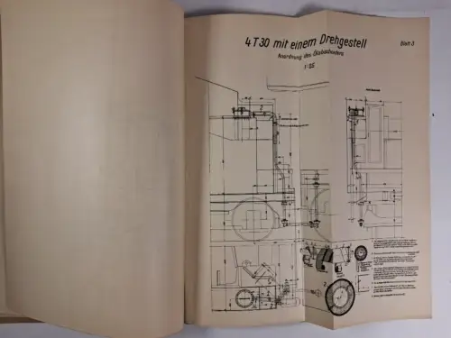 Buch: Beschreibung des vierachsigen 30 m³-Tenders mit einem Drehgestell, 1926