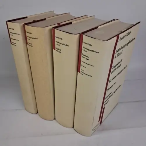 Buch: Autobiographisches. 1.-4. Band, Andre Gide, Büchergilde Gutenberg, 4 Bände