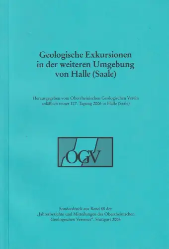 Buch: Geologische Exkursionen in der weiteren Umgebung von Halle (Saale), 2006