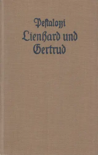 Buch: Lienhard und Gertrud. Pestalozzi, Heinrich, Reclam Verlag, gebraucht, gut