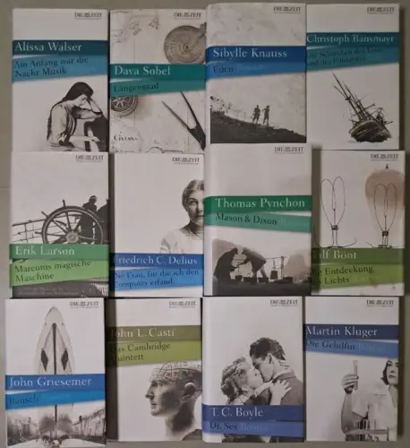 12 Bücher Die ZEIT Erzählte Wissenschaft: Walser, Boyle, Sobel, Kluger, Casti...