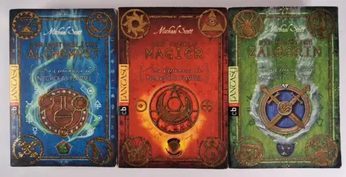 Buch: Die Geheimnisse des Nicholas Flamel 1-3, Michael Scott, cbj Verlag, 3 Bde