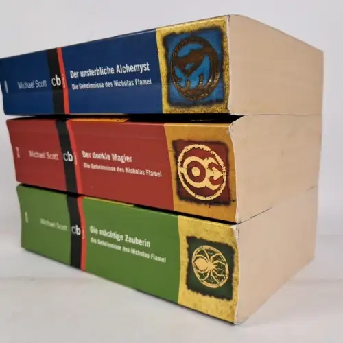 Buch: Die Geheimnisse des Nicholas Flamel 1-3, Michael Scott, cbj Verlag, 3 Bde