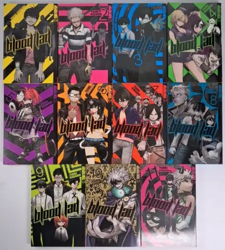 Manga: Blood Lad 1-11, Yuuki Kodama, Tokyopop, 11 Bände, gebraucht, gut