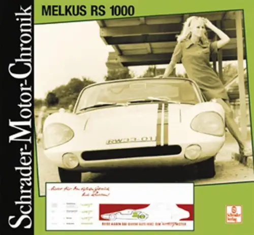 Buch: Melkus RS 1000, Schrader-Motor-Chronik, Dokumentation von Roland Schellin