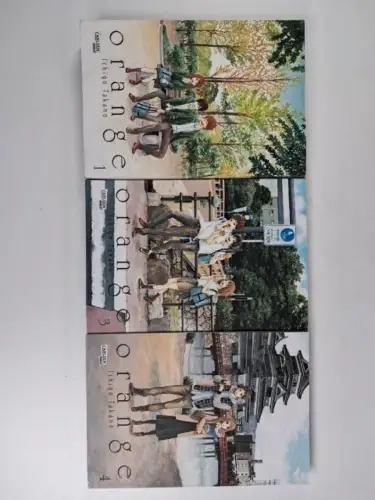 3 Mangas: Orange Band 1, 3, 4, Ichigo Takano, Carlsen Manga, gebraucht, sehr gut