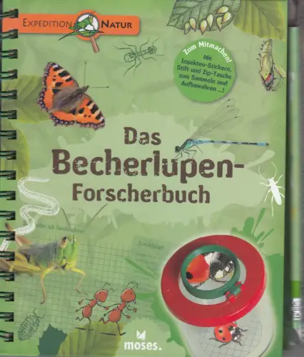 Buch: Das Becherlupen-Forscherbuch, Oftring, Bärbel, 2018, Moses, sehr gut