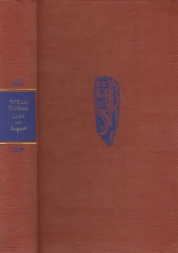 Buch: Licht im August, Faulkner, William. Ex libris, 1985, Verlag Volk und Welt
