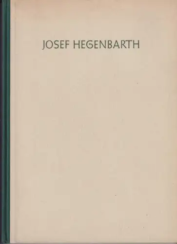 Buch: Josef Hegenbarth, Illustrationen und Szenen aus dem Leben, 1955, Henschel