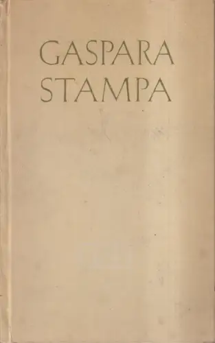 Buch: Dichtungen, Gaspara Stampa, 1947, Georg Kurt Schauer, gebraucht, gut