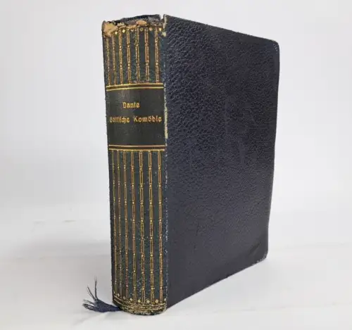 Buch: Dante Alighieris Göttliche Komödie, Streckfuß, Reclam, Lederausgabe