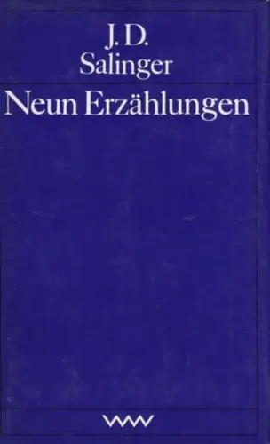 Buch: Neun Erzählungen, Salinger, J. D. 1978, Volk und Welt Verlag