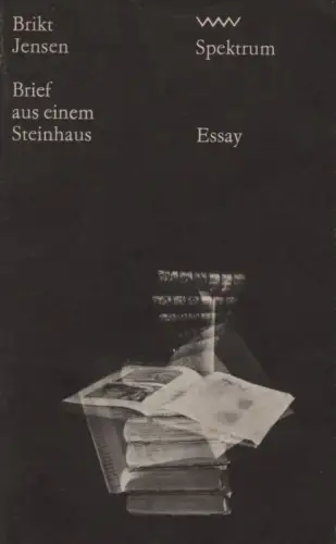 Buch: Brief aus einem Steinhaus, Jensen, Brikt. Spektrum, 1978, gebraucht, gut