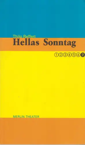 Buch: Hellas Sonntag, Reffert, Thilo, 2001, Merlin, Ein Monolog, sehr gut