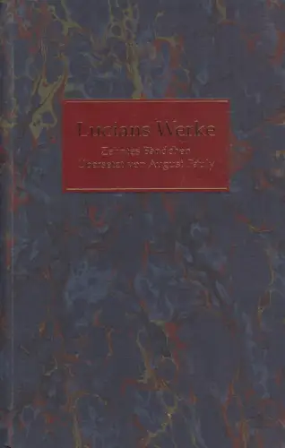 Buch: Lucians Werke, Lucian, 1997, J. B. Metzlersche Verlagsbuchhandlung