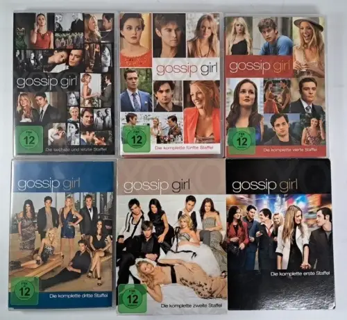6 DVD Boxen: Gossip Girl Staffel 1-6 (komplett), Blake Ellender Lively, S 355888