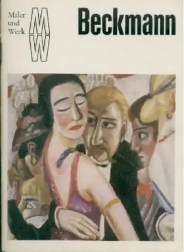 Buch: Max Beckmann, Jähner, Horst. Maler und Werk, 1973, Verlag der Kunst