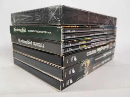 6 DVD-Boxen: Breaking Bad. Staffel 1-6 (komplett), Aaron Paul, Bryan Cranston