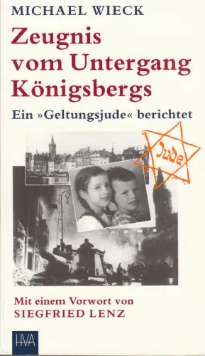Buch: Zeugnis vom Untergang Königsbergs, Wieck, Michael, 1996, gebraucht, gut