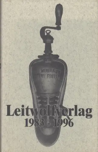 Buch: Leitwolfverlag 1983 - 1996, 1996, Leitwolfverlag, gebraucht, sehr gut