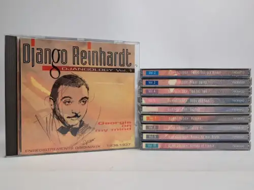 10 CDs: Django Reinhardt Djangology Vol. 1-10, EMI, Jazz, gebraucht, sehr gut