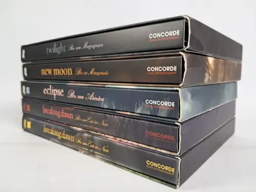DVD: Twilight 1-5, New Moon, Eclipse, Breaking Dawn, Kristen Stewart, Vam 355887