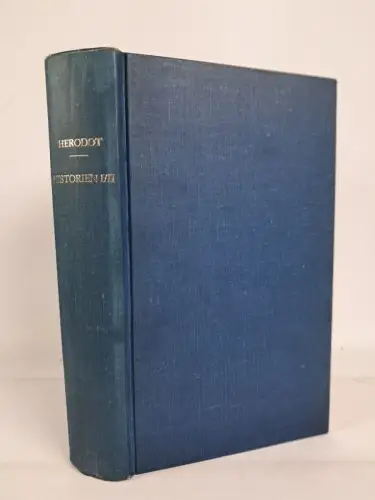 Buch: Herodot - Historien Band I/II, Emil Vollmer Verlag, gebraucht, gut