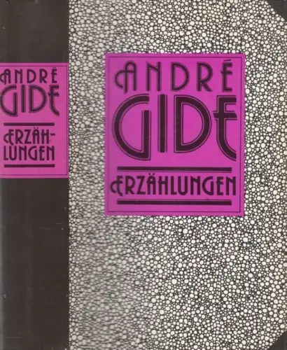 Buch: Erzählungen, Gide, Andre. 1981, Verlag Volk und Welt, gebraucht, gut