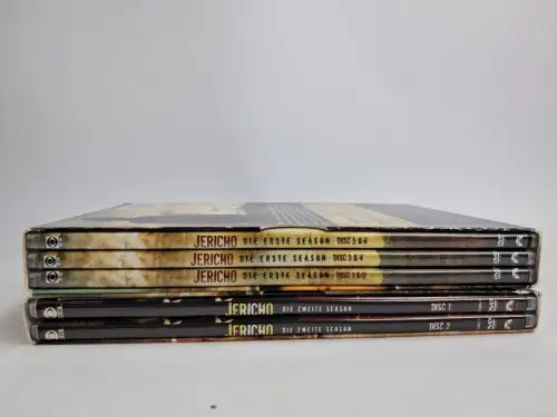 2 DVD-Boxen: Jericho - Der Anschlag. Staffel 1+2, CBS, Skeet  Ulrich, Drama