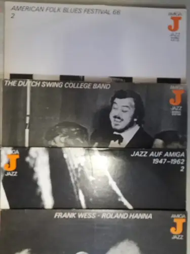 10 verschiedene AMIGA Jazz Schallplatten 12" LP, Glenn Miller, Ella Fitzgerald..