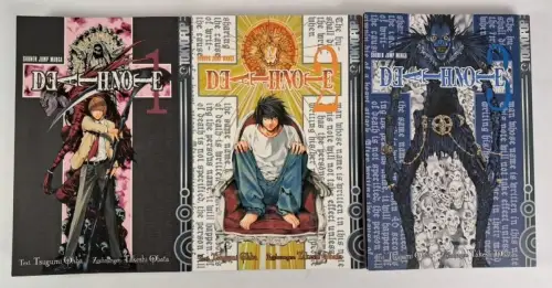 Manga: Death Note 1-3, Tsugumi Ohba & Takeshi Obata, Tokyopop, Shonen Jump Manga