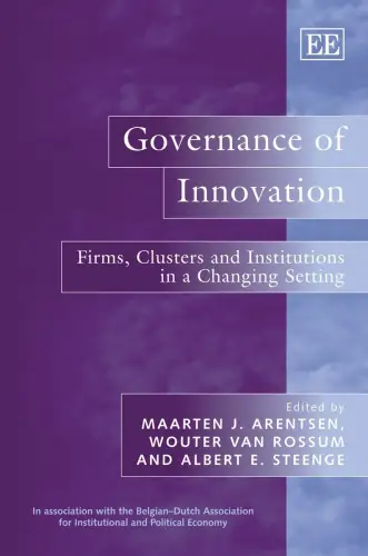 Buch: Governance of Innovation, Arentsen, Maarten J., 2010, Edward Elgar