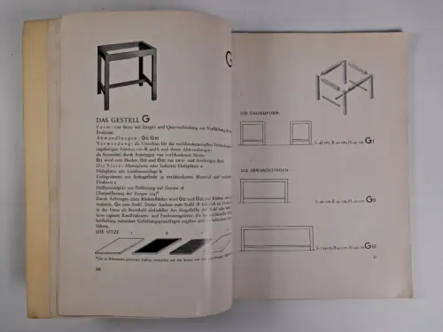 Buch: Ein Möbelbuch, Franz Schuster, 1929, Englert und Schlosser Verlag