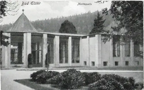 AK Bad Elster. Moritzquelle. ca. 1913, Postkarte. Serien Nr, ca. 1913