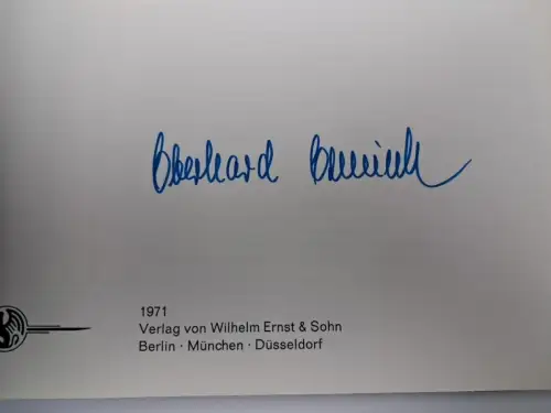 Buch: Richard Ermisch - Porträt eines Baumeisters. Eberhard-Günther Ermisch, sig