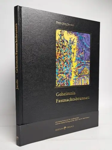 Buch: Geheimnis Fastnachtsbrunnen, Hans Jörg Jacobi, 1994, Edition Ersamus